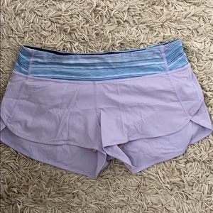 Lulu running shorts